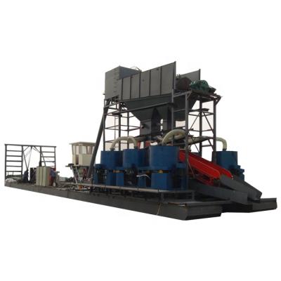 China Gold Mining Jet Suction Dredger 3250m3 Pump Flow Gold Mining Dredging Machine For Sale for sale