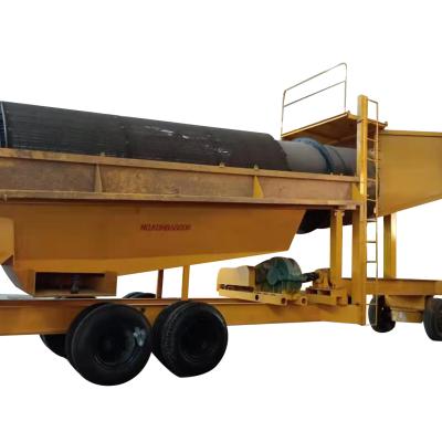 China Gold Prospecting Gold Trommel Washing Plant Gold Mining Equipment Diamond Processing Machinery For Sale for sale