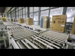 Samsung Roller Conveyor Line Commissioning Site