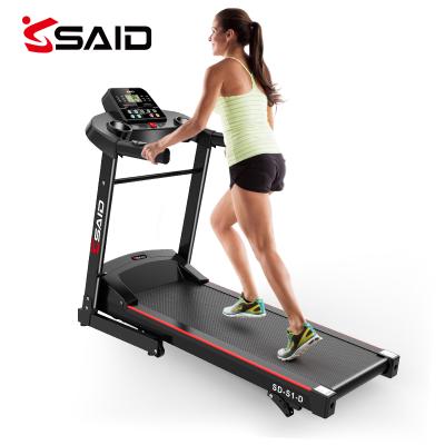 China SAIDONG Treadmill Foldable Home Gym Running Machine Manual Slope With LCD Screen Hot Selling Home Use for sale