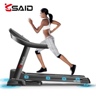 China Commercial gym equipment home folding machine fitness treadmill wokunyathelisa Umshini electric power for sale