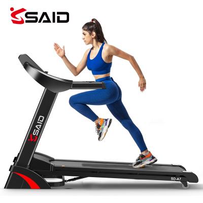 China Home Folding Gym Fitness Machine Treadmill Machine Home Folding Mats Rolling Equipment Electric Power for sale