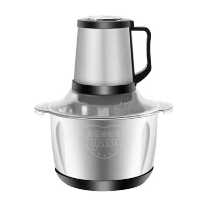 China Free Sample Hotel Mini Stainless Steel Food Processor Kitchen Cooking Chopper For Home Appliance for sale