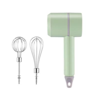 China 2021 New Hand Mixer Wireless Food Radio Portable Electric High Power Dough Mixer Egg Beater Hand Blender 3 Speeds for sale