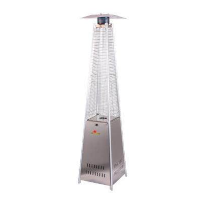 China Stainless Steel #201 Outside Gas Heater Garden Patio Heater Stainless Steel Floor Heater Camping Outdoor for sale