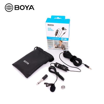 China Lavalier Microphone Factory OEM Wired By-M1 Boya Microphone By M1 for sale