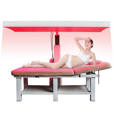 China Dye Removal New Body Infra Full 660Nm 850Nm Skin Led Device Stand Machine Red Light Therapy Bed for sale