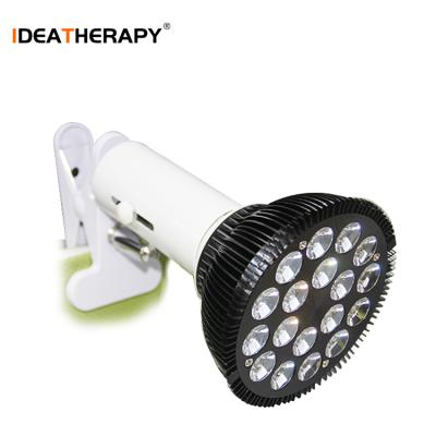 China Drop Shipping 18Pcs Dye Removal Led Lamp Portable Health Protect Red Beauty Near Infrared Light Therapy Device for sale