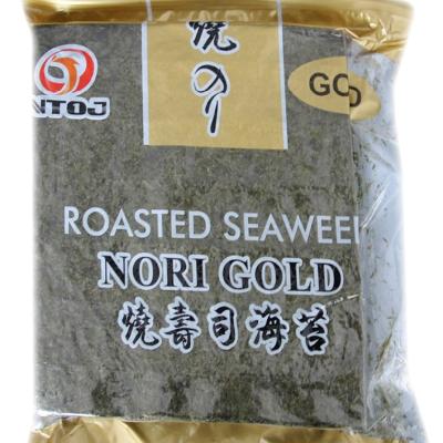 China Dry 10 Sheets Yaki Nori Seaweed Japanese Wholesale Sushi for sale