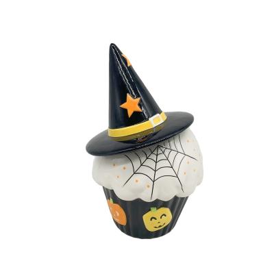 China Viable Halloween Props Party Decor Spider Candy Cup for sale