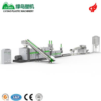 China Plastic Recycle Machine PP PE ABS PS Pelletizing Granulator Machine High Professional Plastic Recycling Line for sale