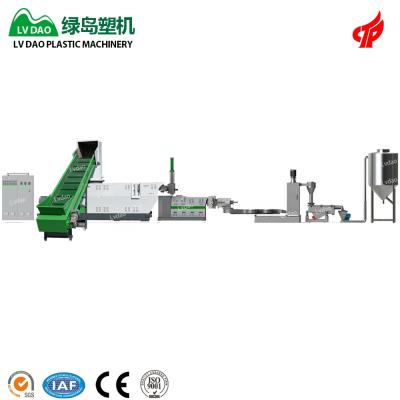 China Plastic Recycle Waste Plastic Pelletizing LDPE HDPE Film Recycling Granulator Making Machine for sale