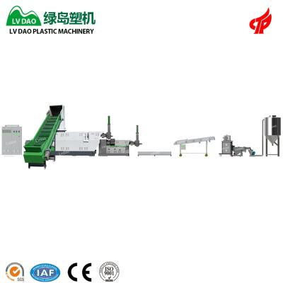 China Plastic Recycle Compactor Plastic Pelletizer Granulator Machine For PP HDPE Film Recycling for sale