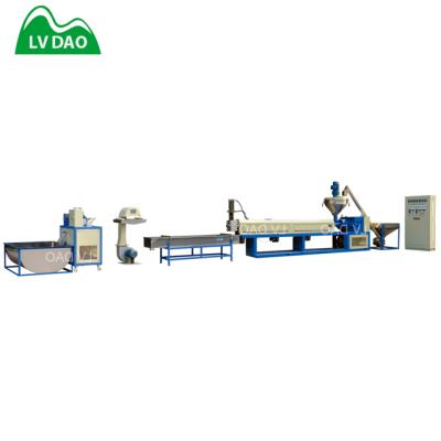 China Plant Calcium Carbonate Extruded Single Screw Granulator for sale