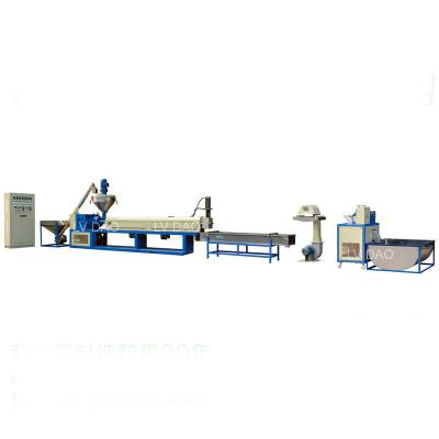 China High Quality PP PE + CaCO3 Pelletizing Extruder Line Waste Plastic Recycling Cost for sale