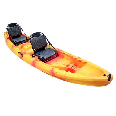 China LLDPE Sit On Top Plastic Kayak 600 lbs Kapazitäts-Doppelsitzes 2 Personen-Tandemfischen- zu verkaufen