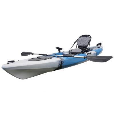 China einzelner Sit On Top Blue Fishing-Kajak des Pelikan-180kgs mit Paddel 3.96m*0.86m zu verkaufen