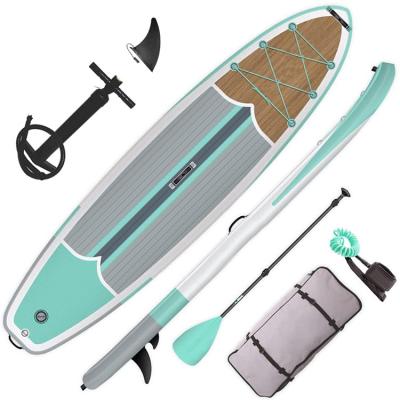 China Kundenspezifischer Logo Sup Inflatable Paddle Board stehen oben surfendes Brett ISUP zu verkaufen