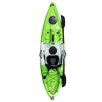 China Cheap Plastic Kayak Ocean 1 Person Sit On Top Fishing paddle Kayak for sale