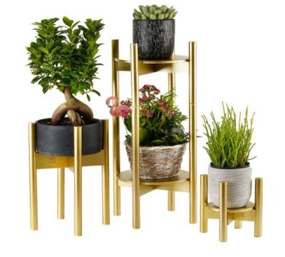 China New Contemporary Tall 2 Tier Plant Rack, Indoor Corner Plant Rack & Modern Indoor Plant Racks For 8-12” Pots for sale