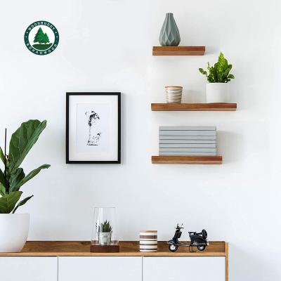 China MDF Storage Shelving Wall Mounted Shelves For Bathroom Kitchen Living Room for sale