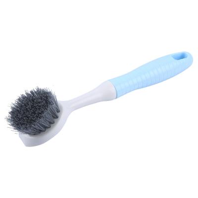 China Sustainable Multicolor Plastic Cleaning Sweep Dishes Sweep To Wash Pot Brush Cleaning Tool Clean Sink for sale