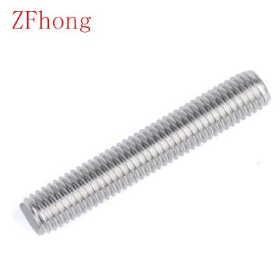 China 50pcs/lot M3 M4 M5 M6 304 Stainless Steel Wire Rod Ends Bar Length 20 150mm for sale