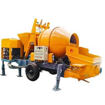 China Construction Industry Overseas Service Available Concrete Mixer With Pump Machinery for sale