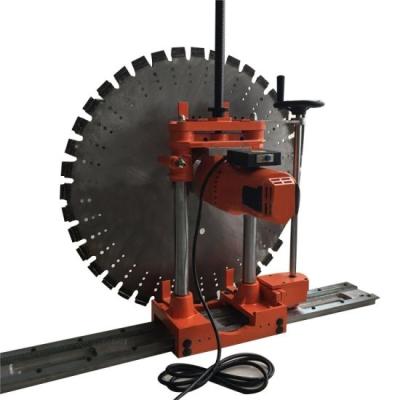 China 1200mm Portable Automatic Electric Concrete Wall Cutting Machine Track Saw For Concrete Brick And Stone for sale