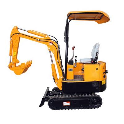 China Construction Work 1 Ton Mini Digger Excavator Machine For Agriculture Customizable for sale