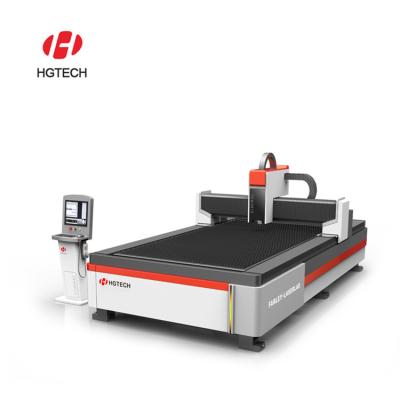 China Laser CUTTING HGTECH CNC Industrial Metal Laser Steel Cutting Machine For Package for sale