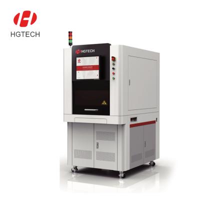 China Laser Engraving HGTECH Fiber Laser Marking Machine for Engraving Metals and Nonmetals with Good Price for sale