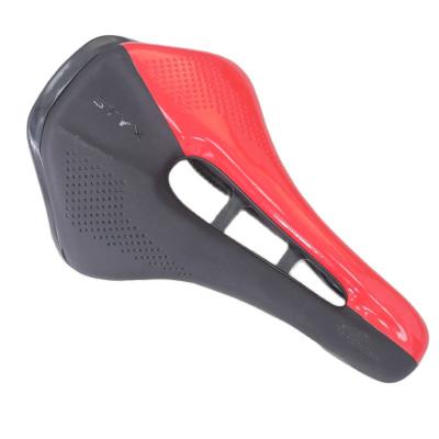 China Durable Comfortable Soft Bicycle Seat PU Leather Bicycle Saddle MTB Mountain Road Bike Seat for sale