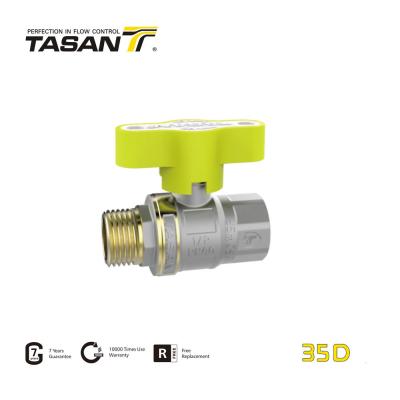 China PN5/72.5psi Gaskugelventil aus Messing 35D zu verkaufen