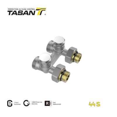 Κίνα 10 Bar 145 Psi Brass Rad Valves H Block Radiator Valves Anticorrosive 44S προς πώληση