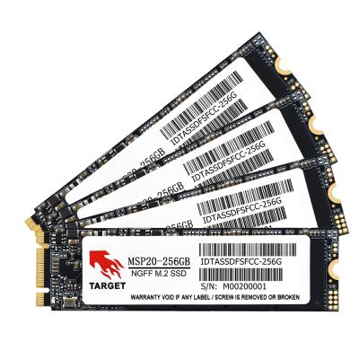 China SSD Target M2 2280 Solid State Drive M.2 SATA 256g NGFF 2280mm SSD for sale