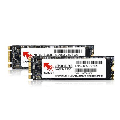 China SSD target 20pcs/bulk hard disk drive M.2 SATA3 512gb m2 ssd ngff solid state disk for sale