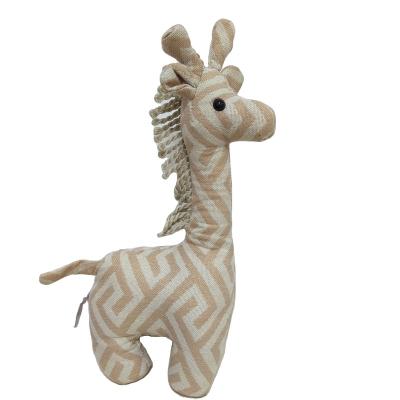 China Factory Promotional Home Plush Giraffe Shape Door Stopper Soft Plush Toys for sale