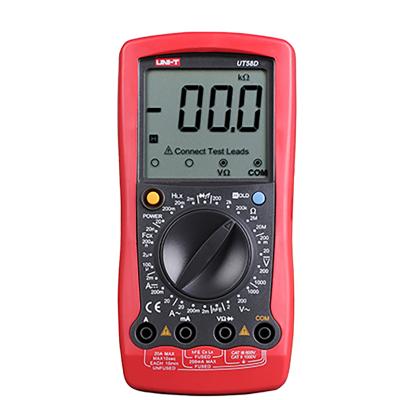 China UNIT UT58D Range 20A 1000V AC/DC General Digital Manual Multimeter With Overload Protection UT58D for sale