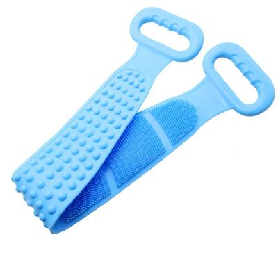 China All Natural Kingworth 2022 Cleaning Soft Wholesales Scrub Wash Body Skin Silicone Bath Body Brush for sale