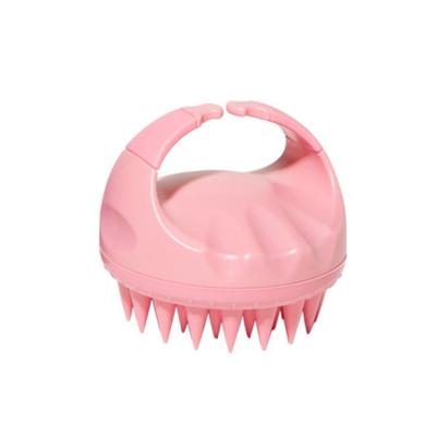 China Kingworth Waterproof Comb Hair Massage Tools Soft Silicone Scalp Massager Shampoo Hair Brush for sale