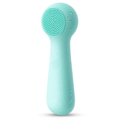 China Kingworth Sonic Waterproof Facial Exfoliating Massager Handheld DEEP CLEANING Electric Cleansing Brush for sale