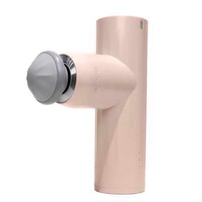 China Kingworth Mini Body Gun Rechargeable Customizable Portable Rotating Pink Body Massager for sale