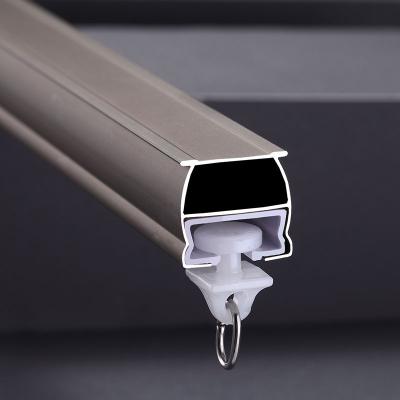 China Aluminum Rails Home Office Hotel Curtain Track In Easy Installation Popular High Quality Curtains Accessory For Window for sale