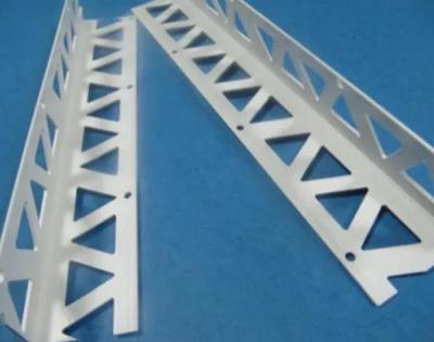 China White color PVC angle bead with high quality fiberglass mesh used for wall corner for sale