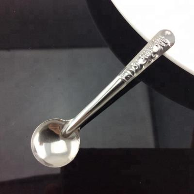 China Sustainable 73# Stainless Steel Short Spoon for sale