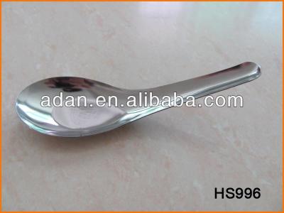 China Large Size HS996 Viable and Thick Stainless Steel Duck Spoon, Metal Duck Spoon for sale