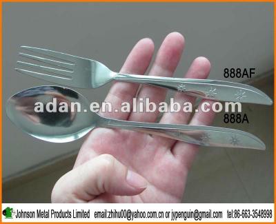 China 888 Sustainable Spoon and Fork, SS Spoon and Fork for sale