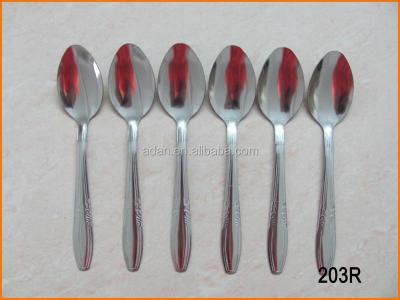 China 303 Stainless Steel Stocked Tea Spoon for sale