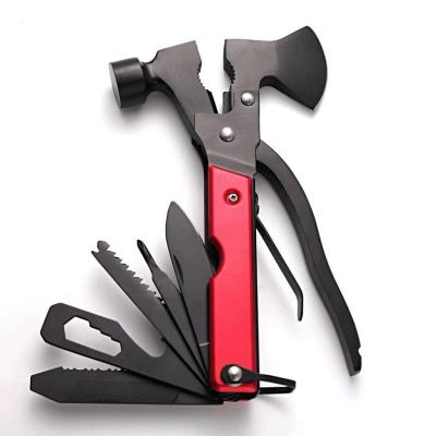 China MULTI FUNCTIONAL Survival Gear For Emergency Outdoor Hunting Climbing Pliers Escape Tool With Ax Hammer Camping Multi Tools for sale